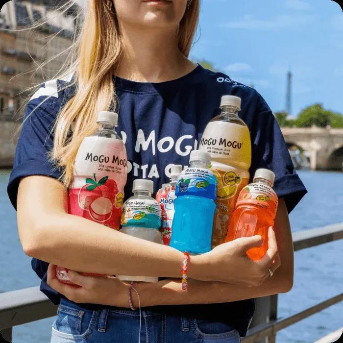 mogumoguページ Nata de Coco Drink Enjoyed Worldwide - Official Mogu Mogu